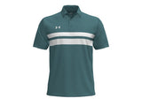 Under Armour Men's Drive Team Dual Stripe Polo Shirt - 4-Way Stretch Material