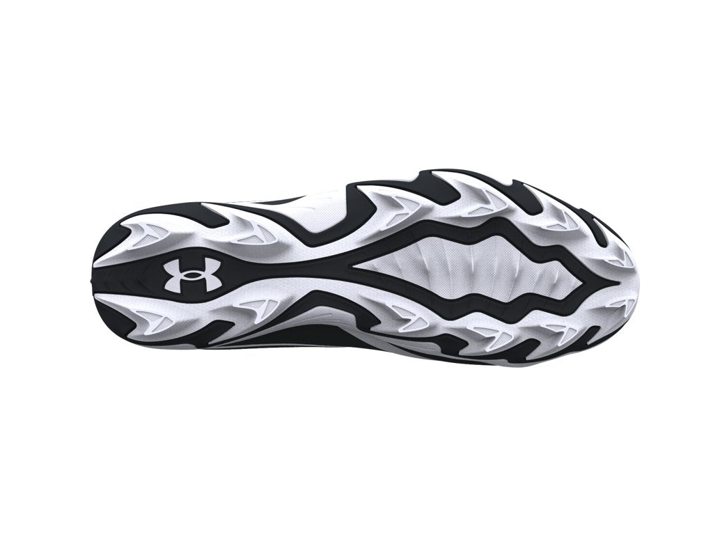 Under Armour Boys Leadoff Icon Low RM Jr Baseball Cleats - Breathable Synthetic Upper
