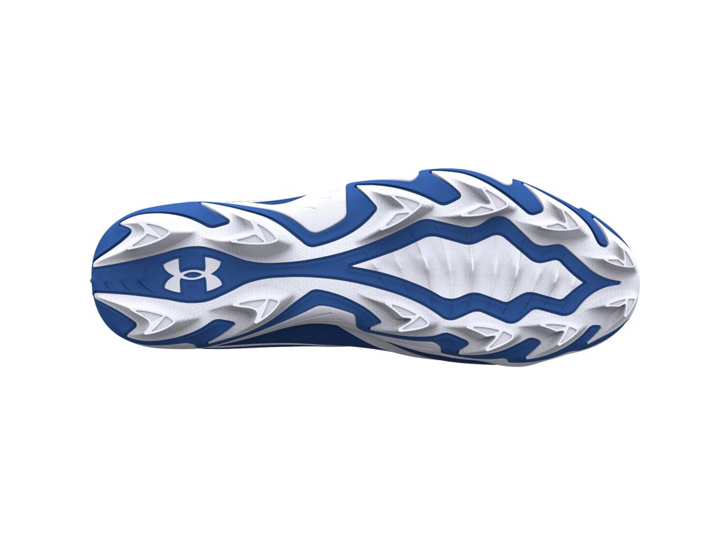 Under Armour Boys Leadoff Icon Low RM Jr Baseball Cleats - Breathable Synthetic Upper