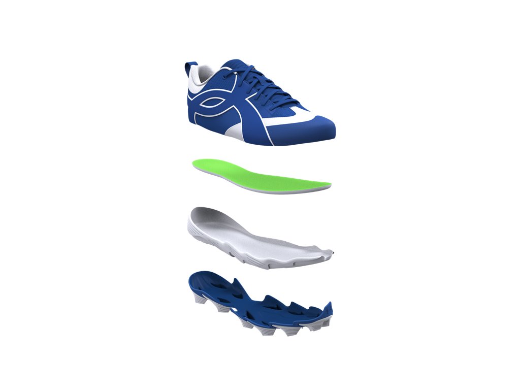 Under Armour Boys Leadoff Icon Low RM Jr Baseball Cleats - Breathable Synthetic Upper