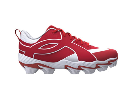 Under Armour Boys Leadoff Icon Low RM Jr Baseball Cleats - Breathable Synthetic Upper