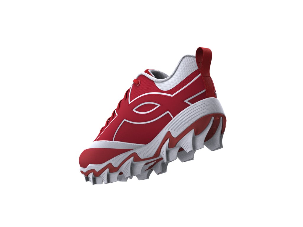 Under Armour Boys Leadoff Icon Low RM Jr Baseball Cleats - Breathable Synthetic Upper