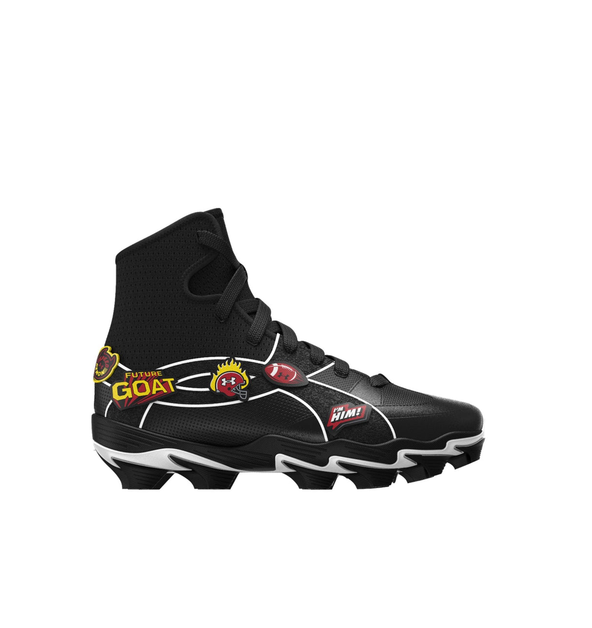 Under Armour Youth Unisex Spotlight Icon Highlight RM Patches Cleats