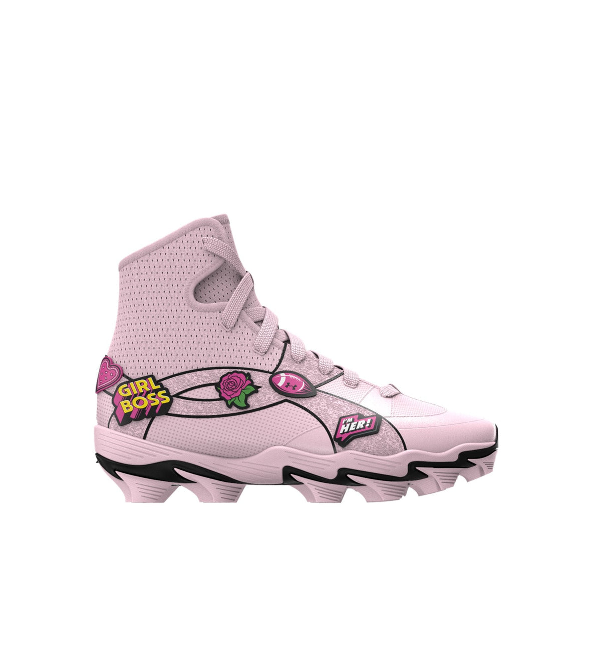 Under Armour Youth Unisex Spotlight Icon Highlight RM Patches Cleats
