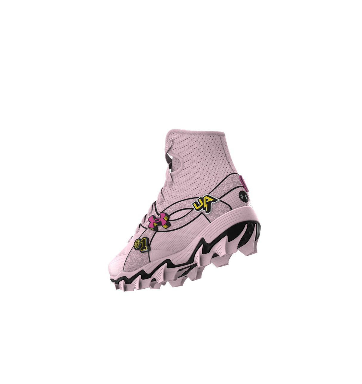 Under Armour Youth Unisex Spotlight Icon Highlight RM Patches Cleats