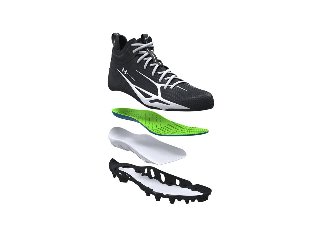 Under Armour Unisex Spotlight Mid Wide Footwear - Comfort Fit