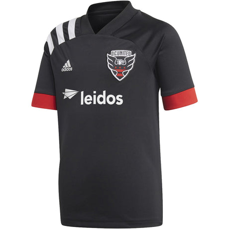 adidas 20-21 DC United Home Jersey Replica - Youth Soccer