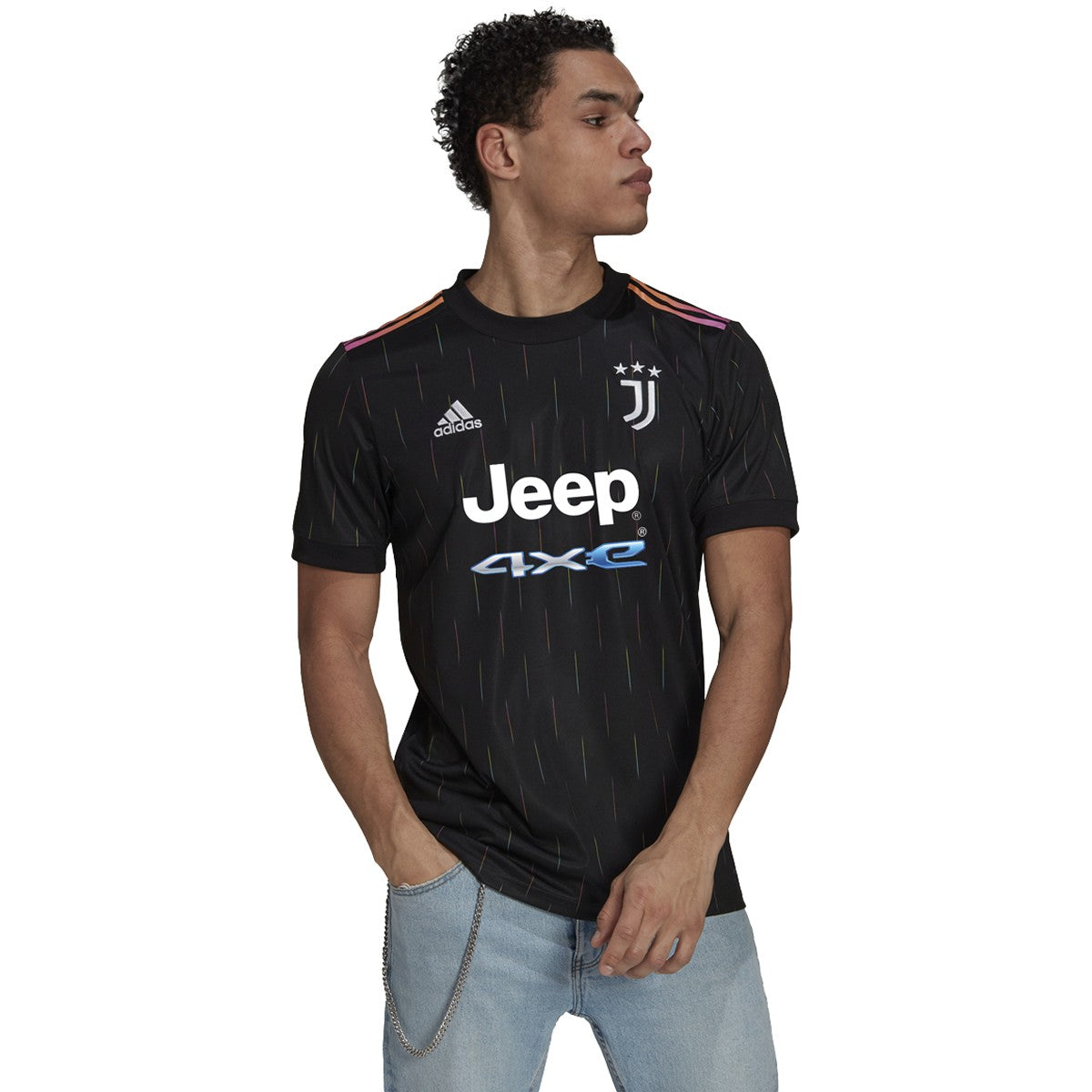 adidas 21-22 Juventus Away Jersey - Mens Soccer