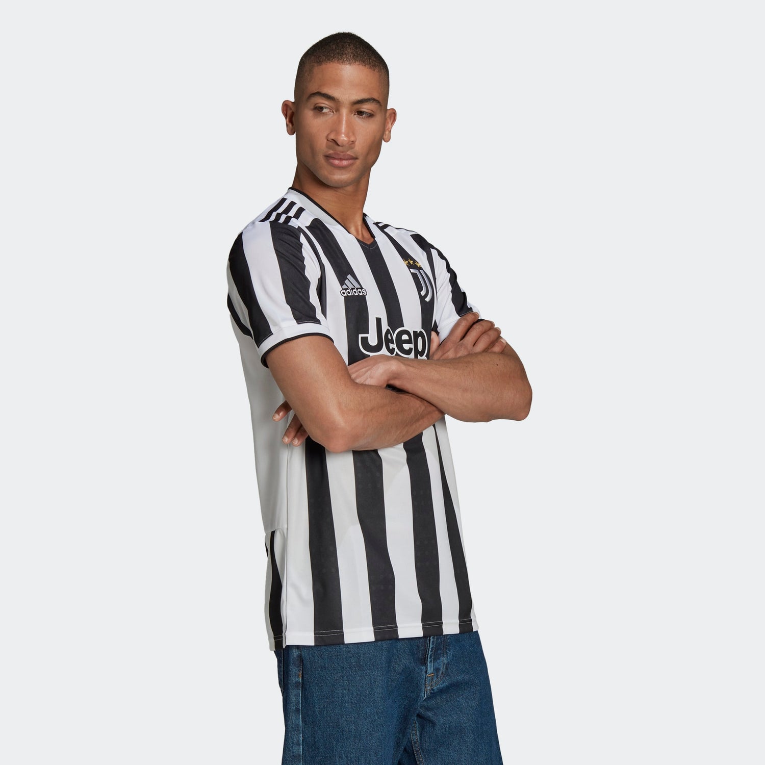 adidas 21-22 Juventus Home Jersey - Mens Soccer