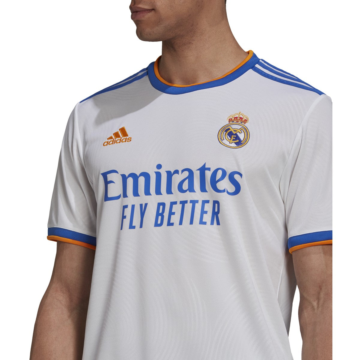 adidas 21-22 Real Madrid Home Jersey - Mens Soccer