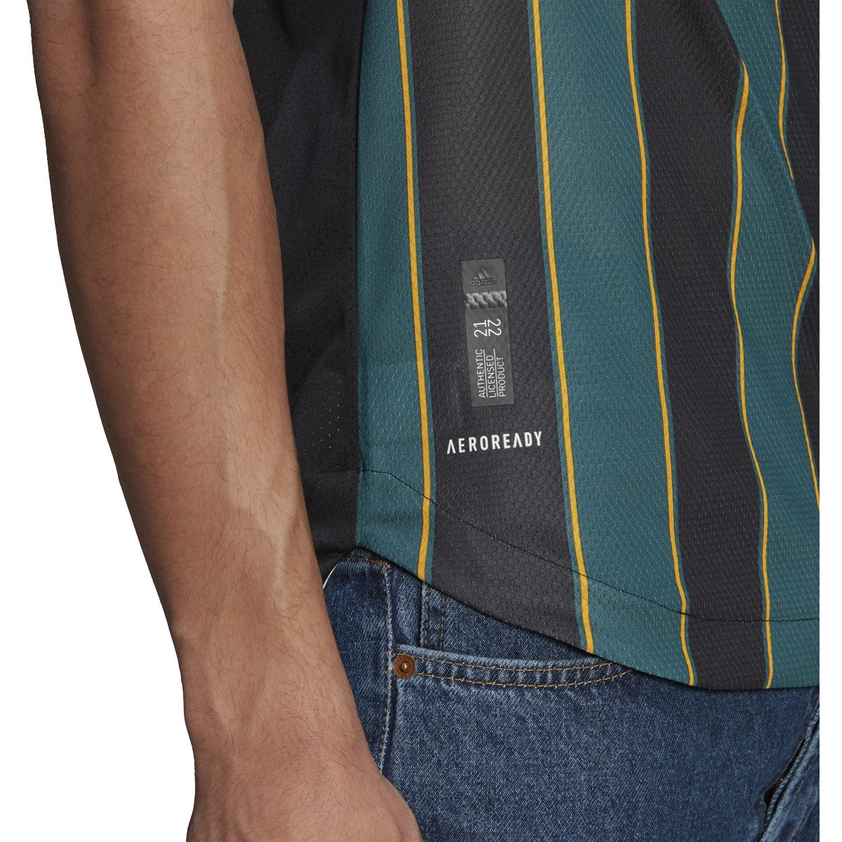 adidas 21-22 LA Galaxy Authentic Mens Away Jersey
