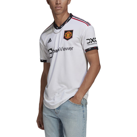 adidas 22-23 Manchester United Authentic Away Soccer Mens Jersey