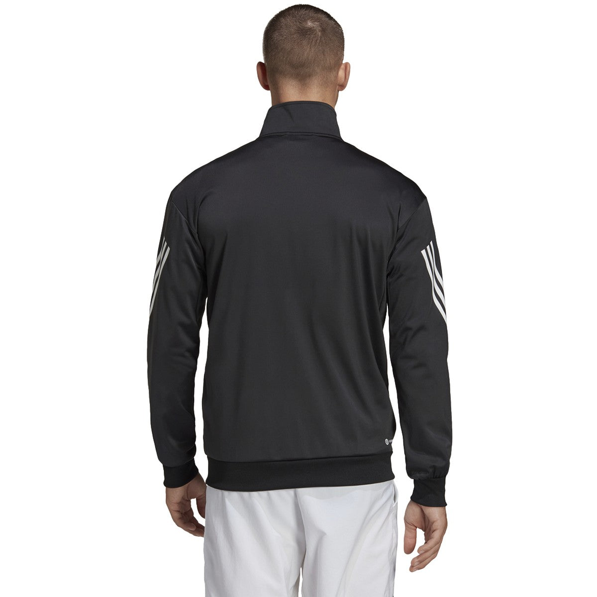 adidas 3-Stripe Knitted Mens Tennis Jacket