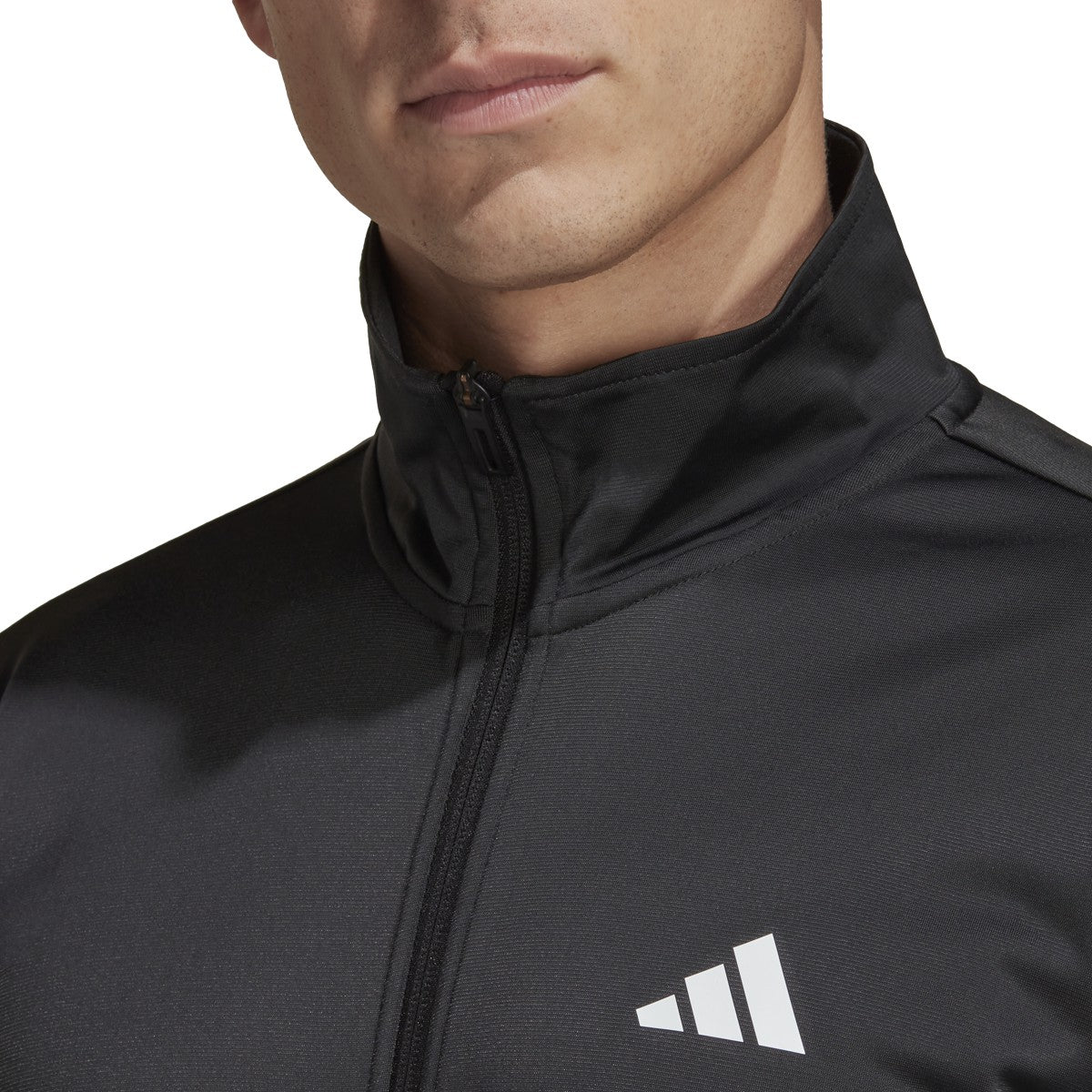 adidas 3-Stripe Knitted Mens Tennis Jacket