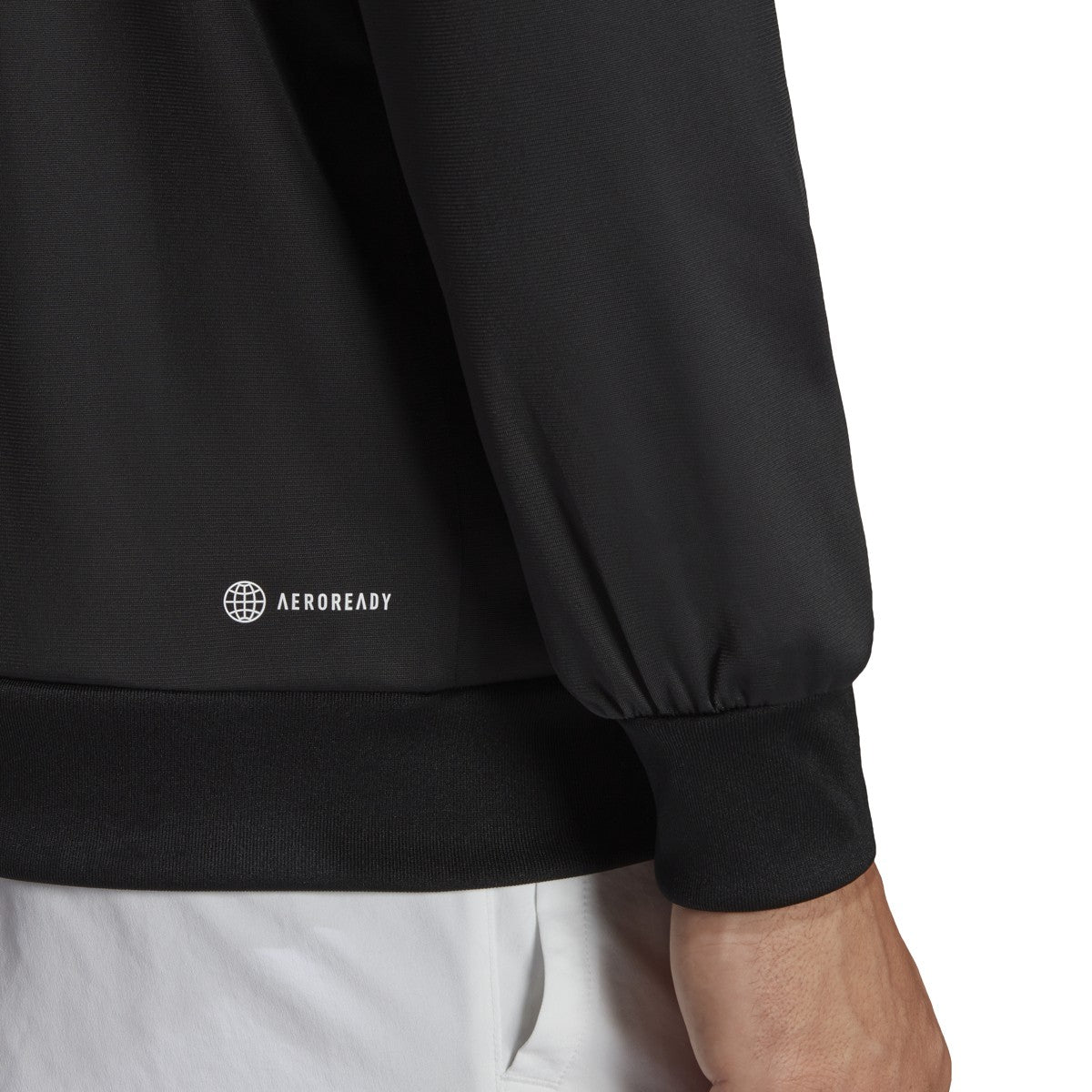 adidas 3-Stripe Knitted Mens Tennis Jacket
