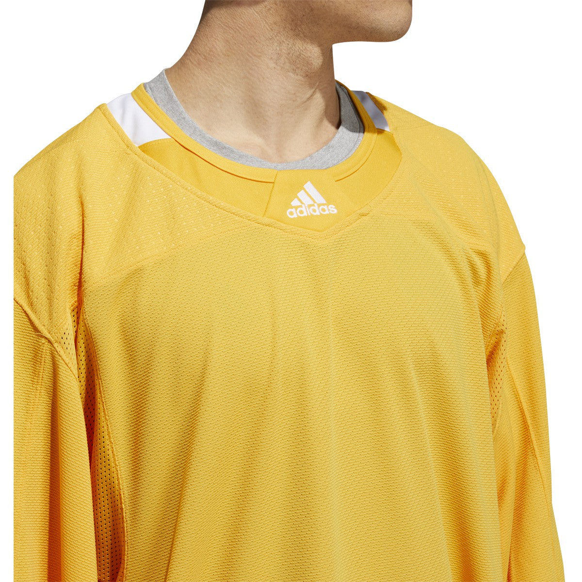 adidas 3-Stripe Mens Goalie Hockey Jersey