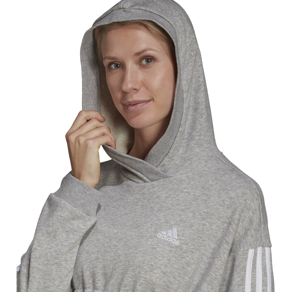 adidas 3-Stripe Womens Maternity Hoodie