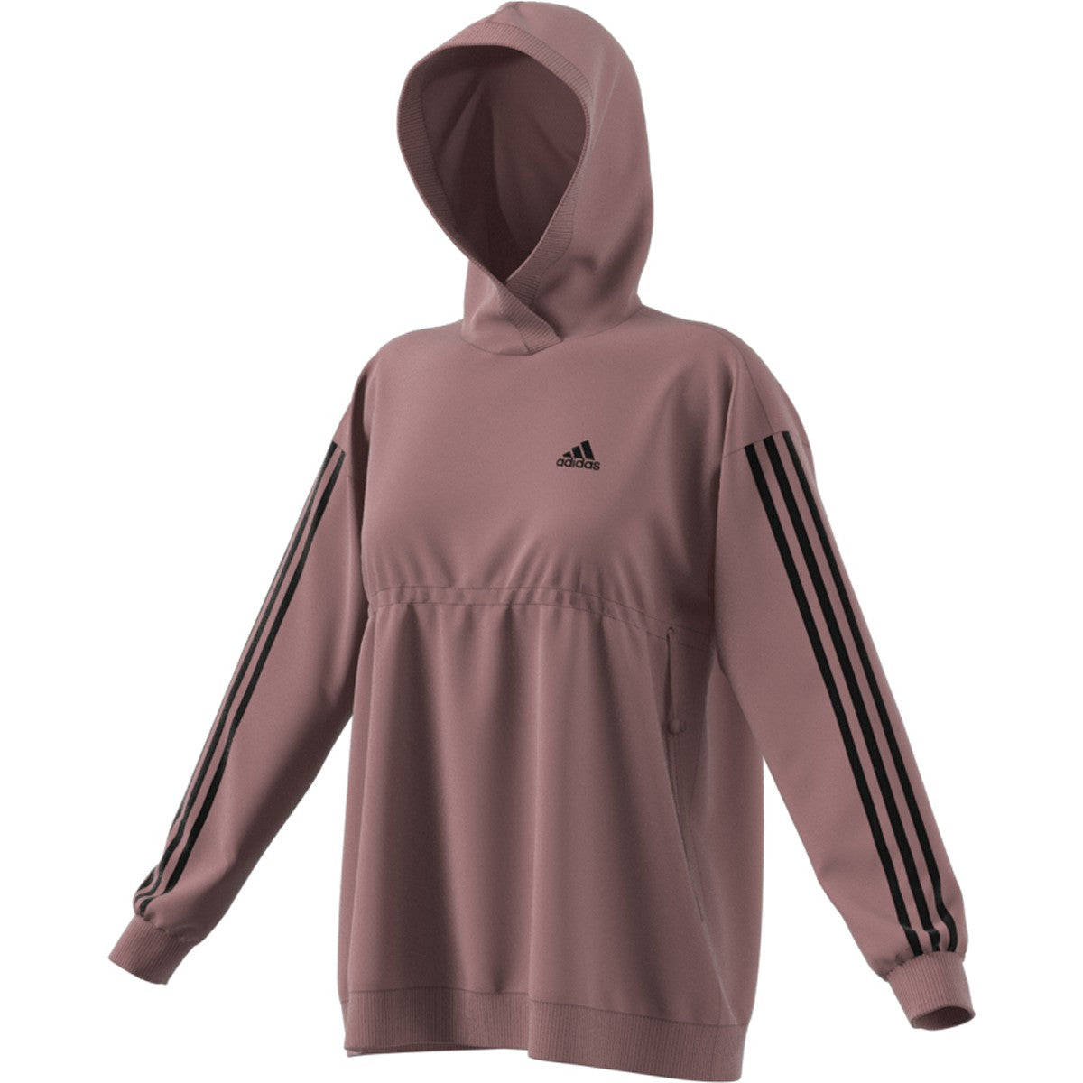 adidas 3-Stripe Womens Maternity Hoodie