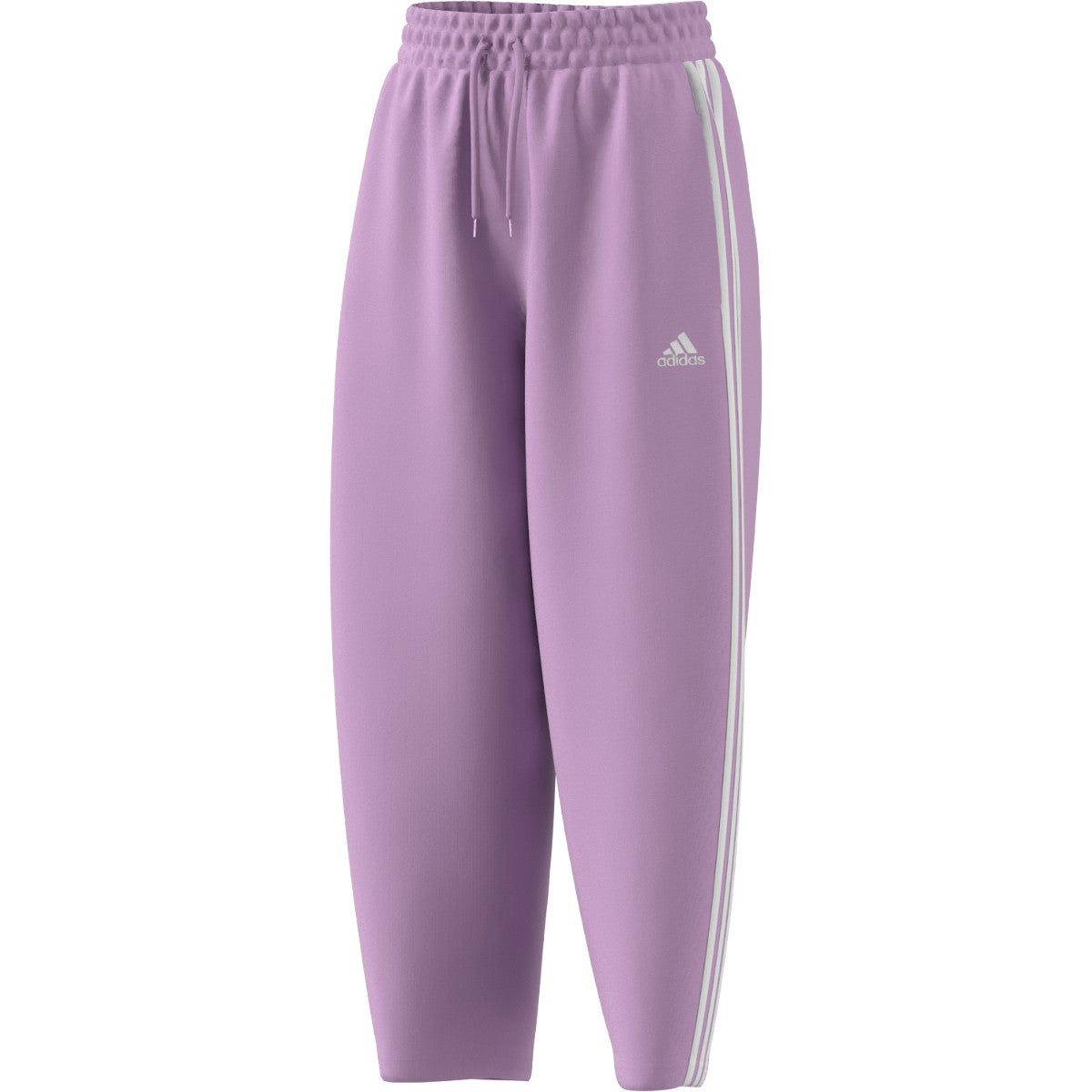 adidas 3 Stripe Fleece Open Hem Womens Pants