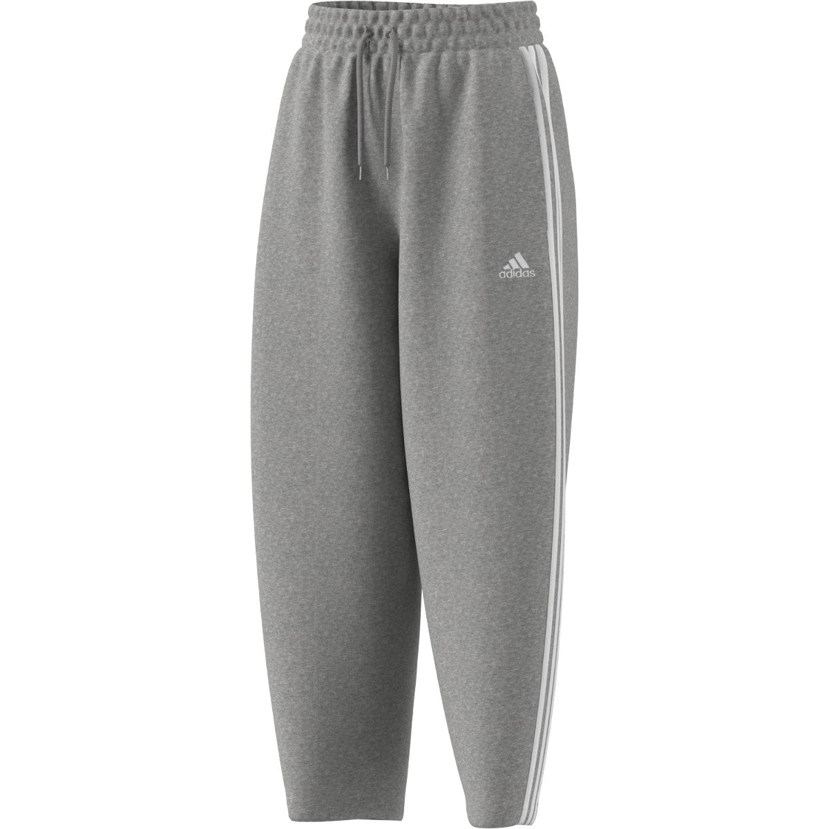 adidas 3 Stripe Fleece Open Hem Womens Pants