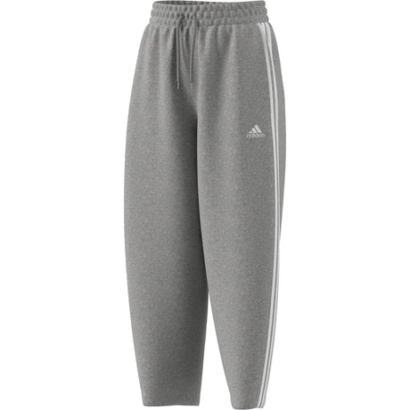 adidas 3 Stripe Fleece Open Hem Womens Pants