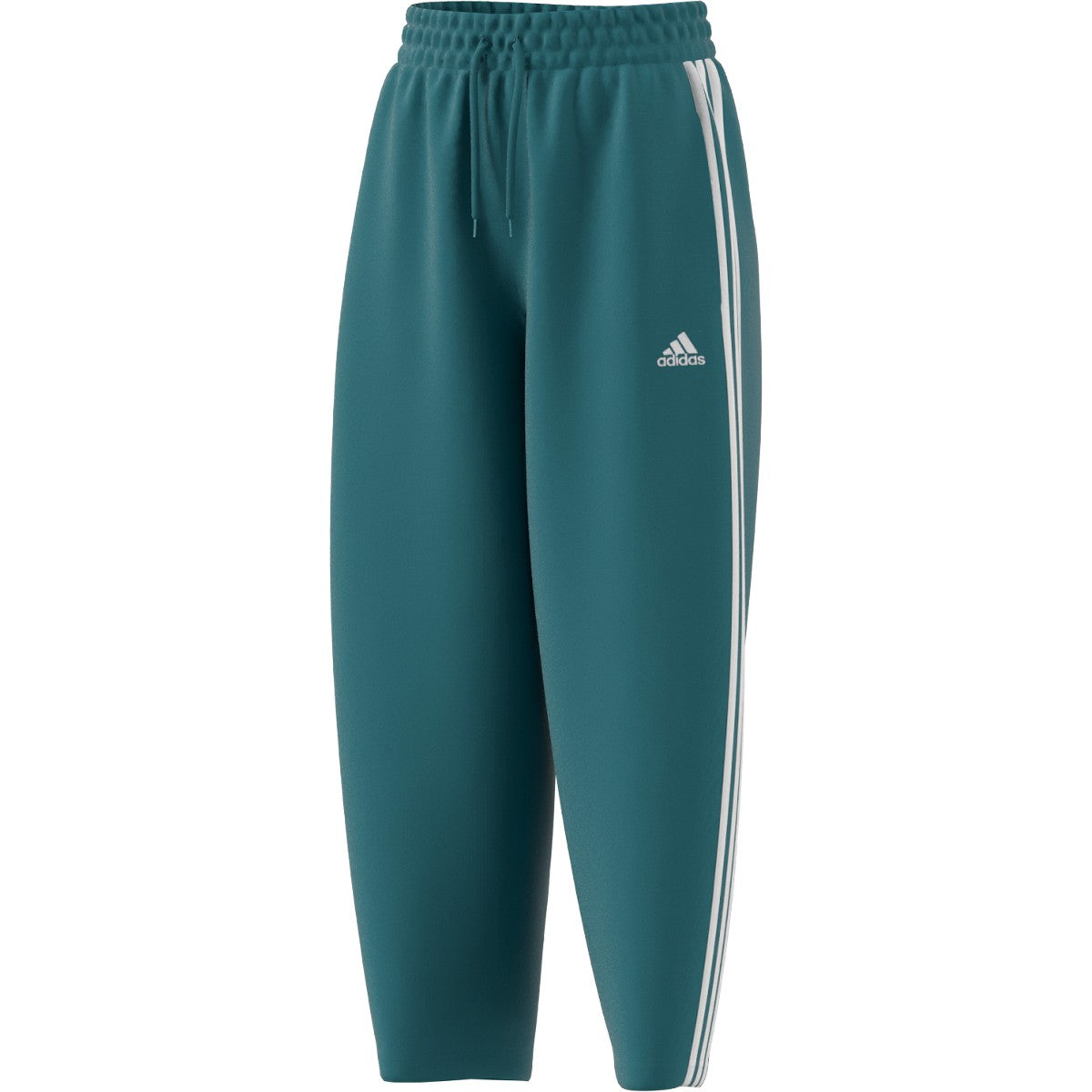 adidas 3 Stripe Fleece Open Hem Womens Pants