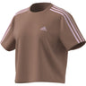 adidas 3 Stripe Womens Crop Top