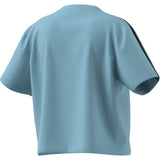 adidas 3 Stripe Womens Crop Top