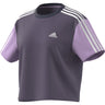 adidas 3 Stripe Womens Crop Top