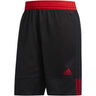 adidas 3G Speed Reversible Mens Basketball Shorts in Black and Red