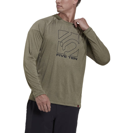 adidas 5.10 Five Ten Long Sleeve Mens Mountain Biking Jersey