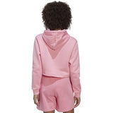 adidas Adicolor Essentials Womens Crop Top Fleece Hoodie
