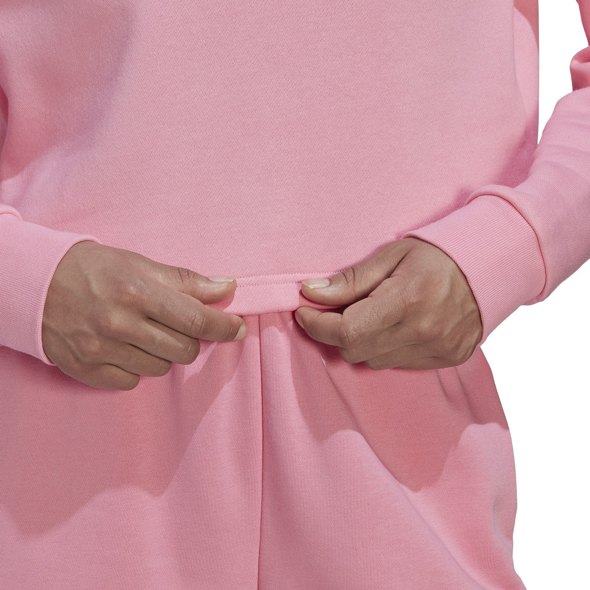 adidas Adicolor Essentials Womens Crop Top Fleece Hoodie