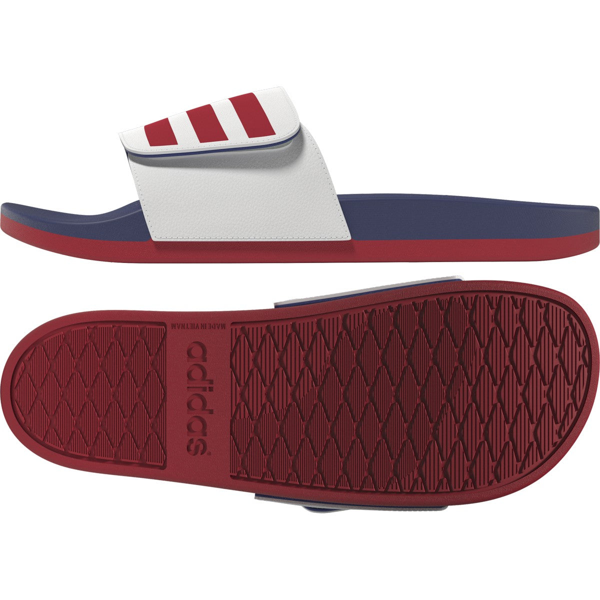 adidas Adilette Comfort Mens Adjustable Slides