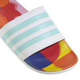 adidas Adilette Comfort Mens Slides in Belgian Red Devils Design