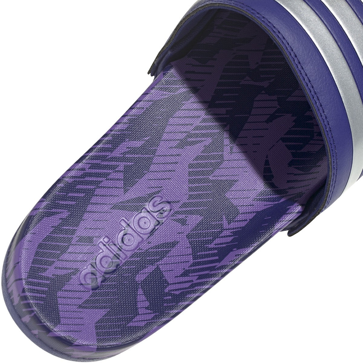 adidas Adilette Comfort Mens Slides in Purple