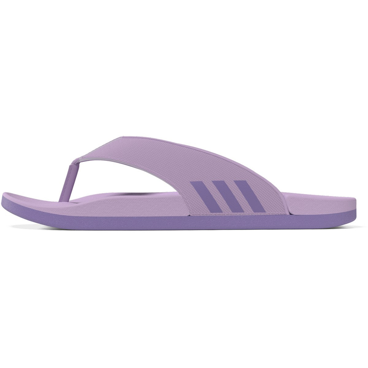 adidas Adilette Comfort Womens Flip Flop Sandals in Purple
