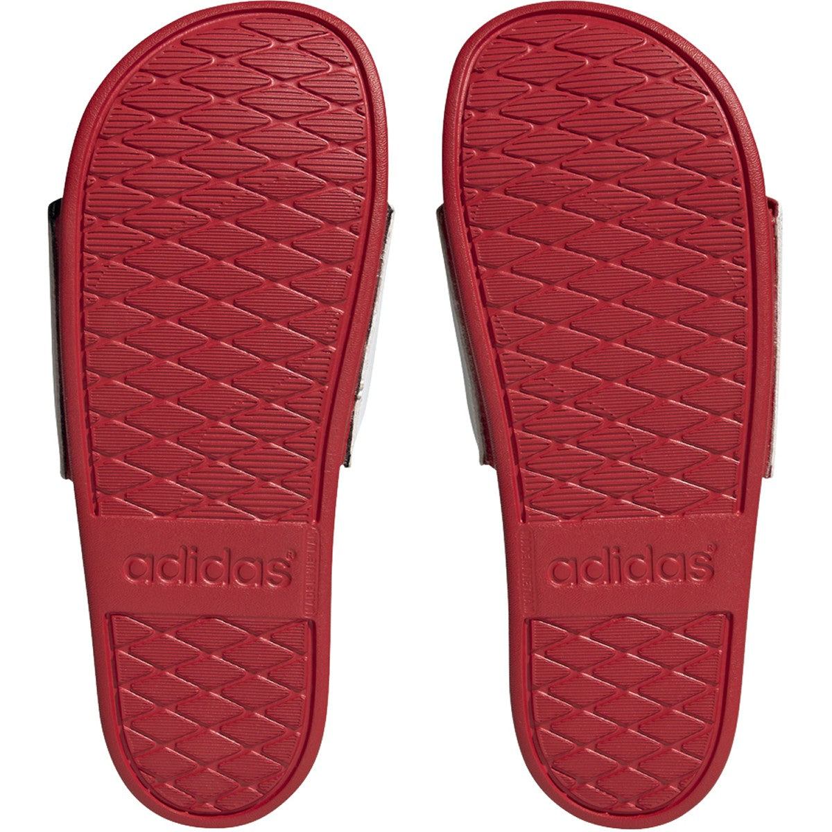 adidas Adilette Comfort Womens Slides with Flower Print