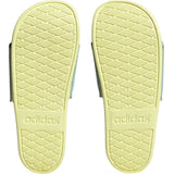 adidas Adilette Comfort Womens Slides with Flower Print