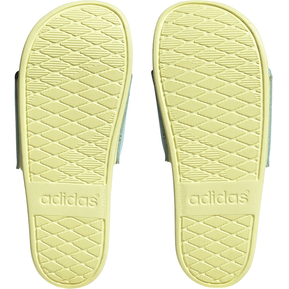 adidas Adilette Comfort Womens Slides with Flower Print
