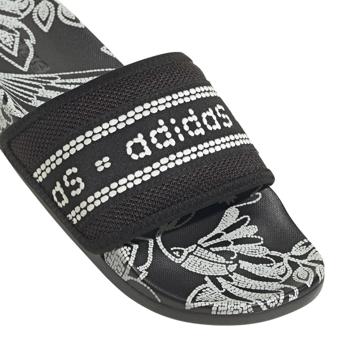 adidas Adilette Comfort Womens Slides with Embroidery
