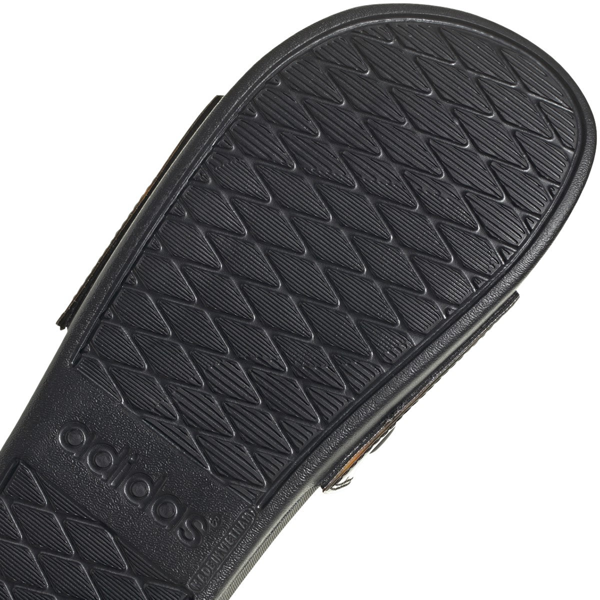adidas Adilette Comfort Womens Slides with Tortoiseshell Print