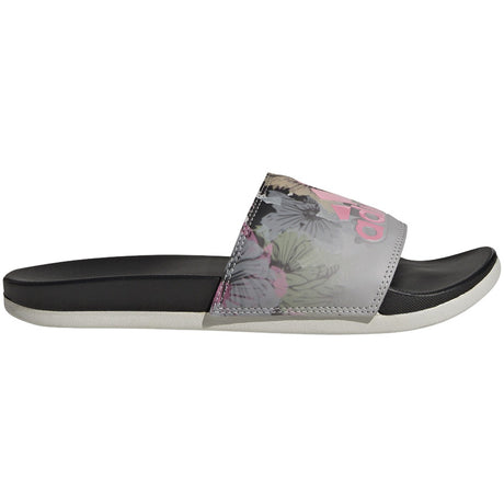 adidas Adilette Comfort Womens Swim Slides in Grey