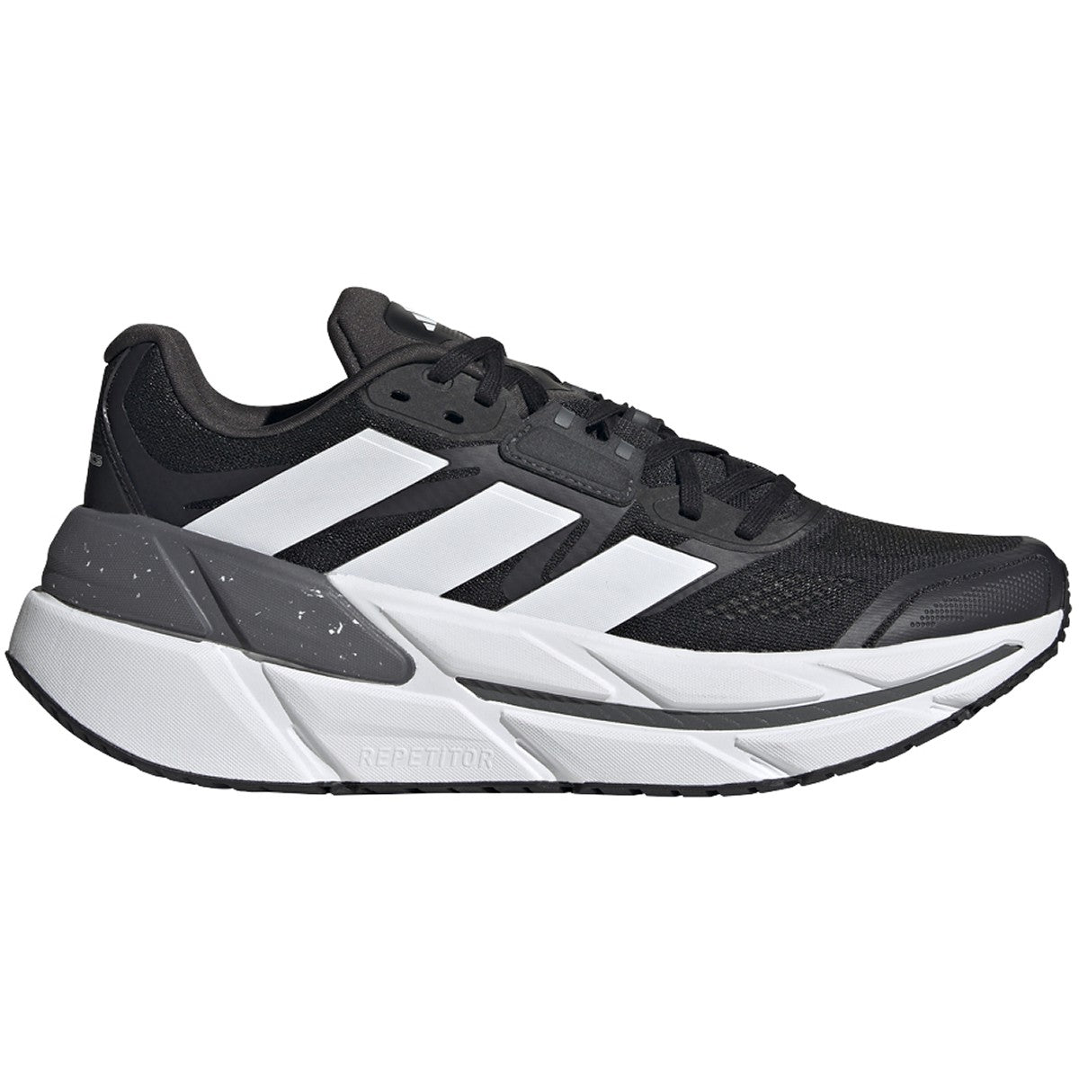 adidas Adistar CS Mens Running Shoes in Black and White