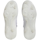adidas Adizero Afterburner 9 TPU Mens Baseball Cleats in White and Gold