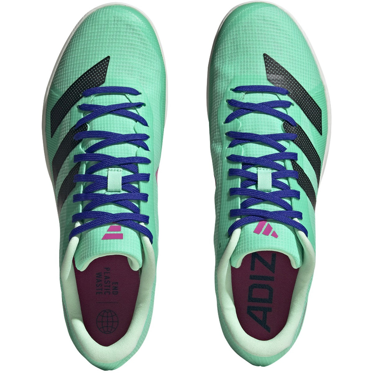adidas Adizero Long Jump Mens Shoes in Green