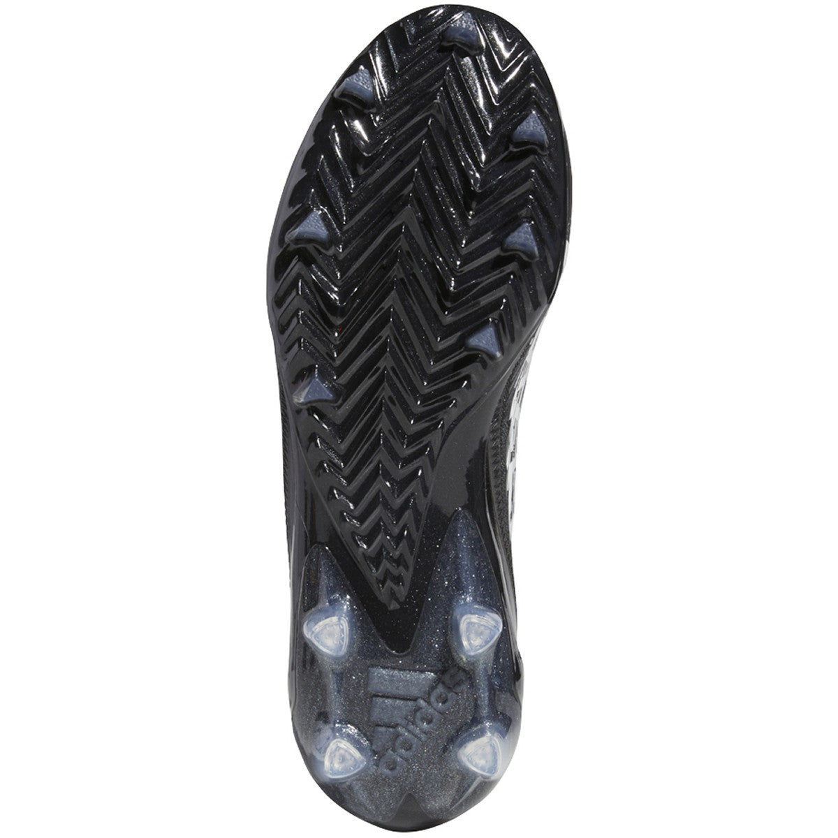 adidas Adizero Mens Football Cleats in Black and White
