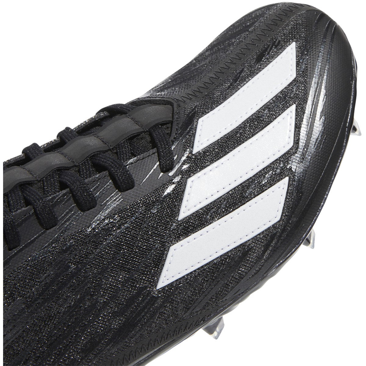 adidas Adizero Mens Football Cleats in Black and White