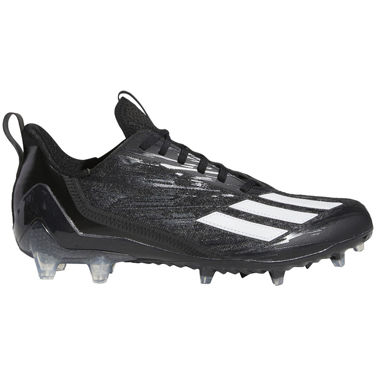 adidas Adizero Mens Football Cleats in Black and White