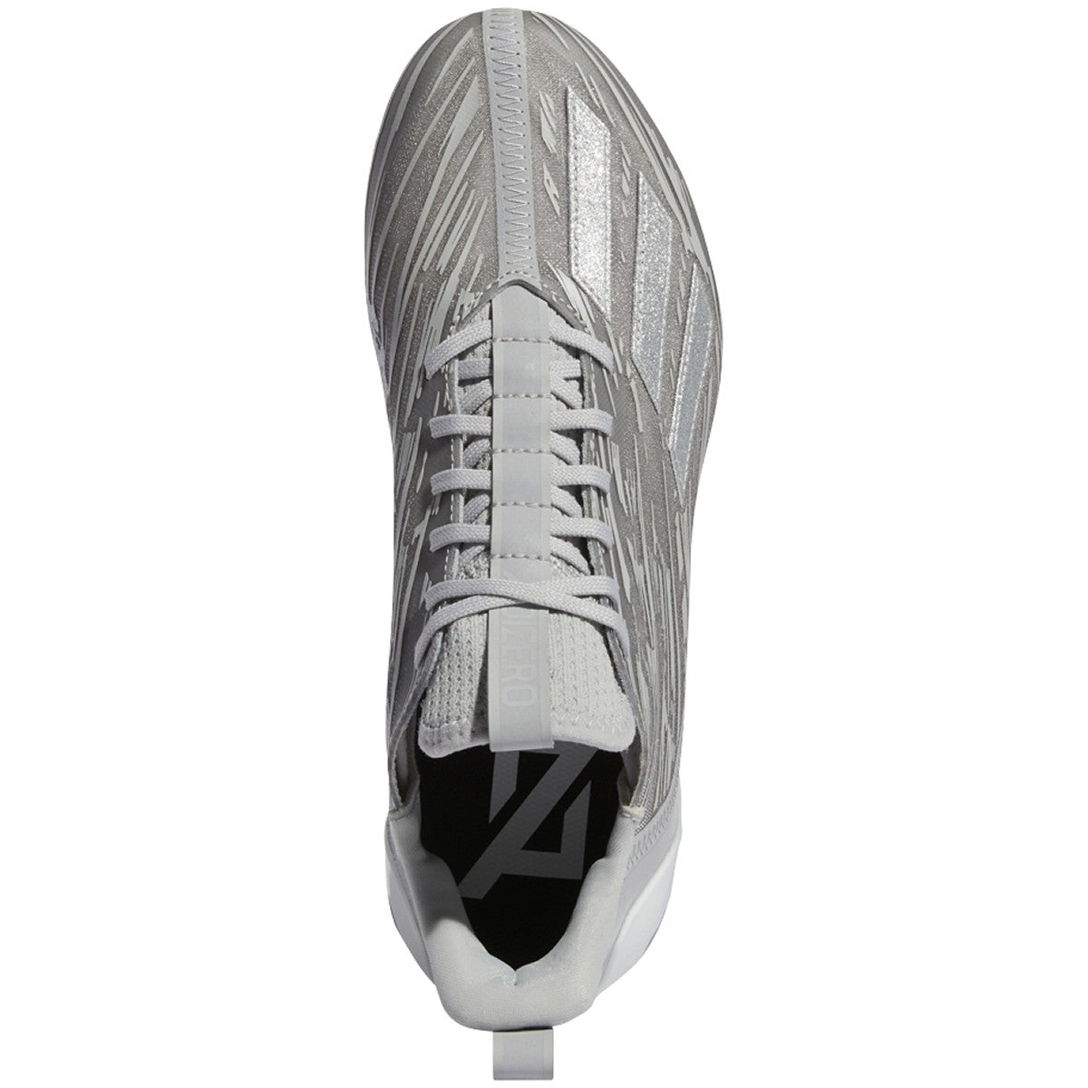 adidas Adizero Mens Football Cleats in Gray and Silver